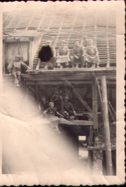 Bild aus der Zeit des Abrisses Bild aus der Zeit des Abrisses